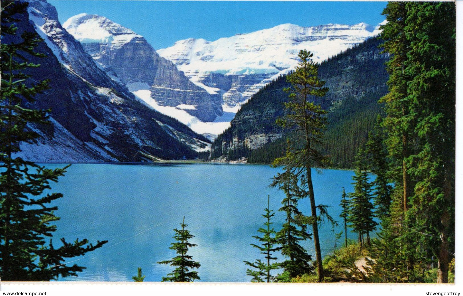 Canada Alberta Lac Lake Louise Victoria Glacier Nature Paysage Moreau Thesée Robert 1976 - Lake Louise