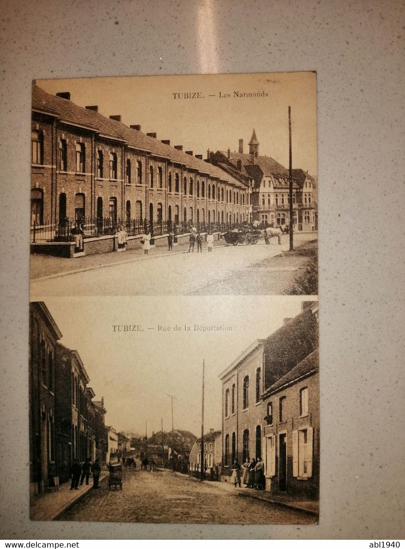 C. TUBIZE - CARTE 2 VUES - LES NARMONDS - RUE DE LA DEPORTATION - Tubize