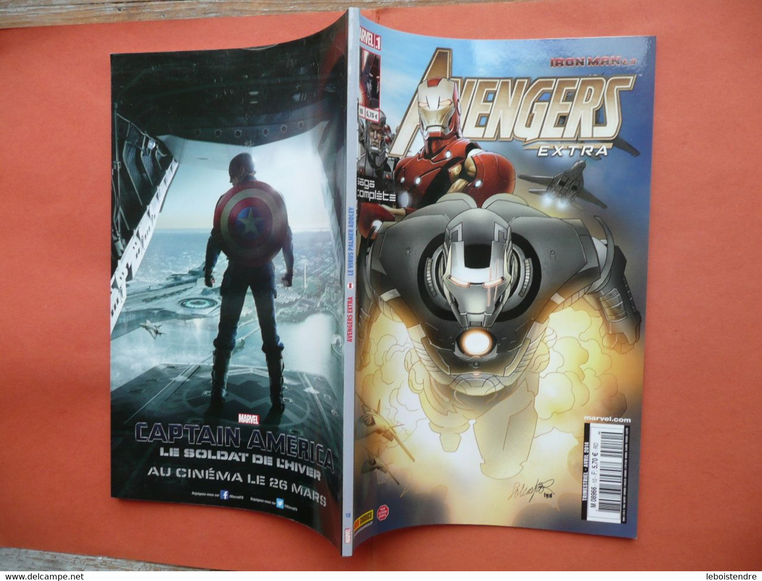 AVENGERS EXTRA N 10  AVRIL 2014  MARVEL .1 PANINI COMICS TRES BON ETAT - Marvel France