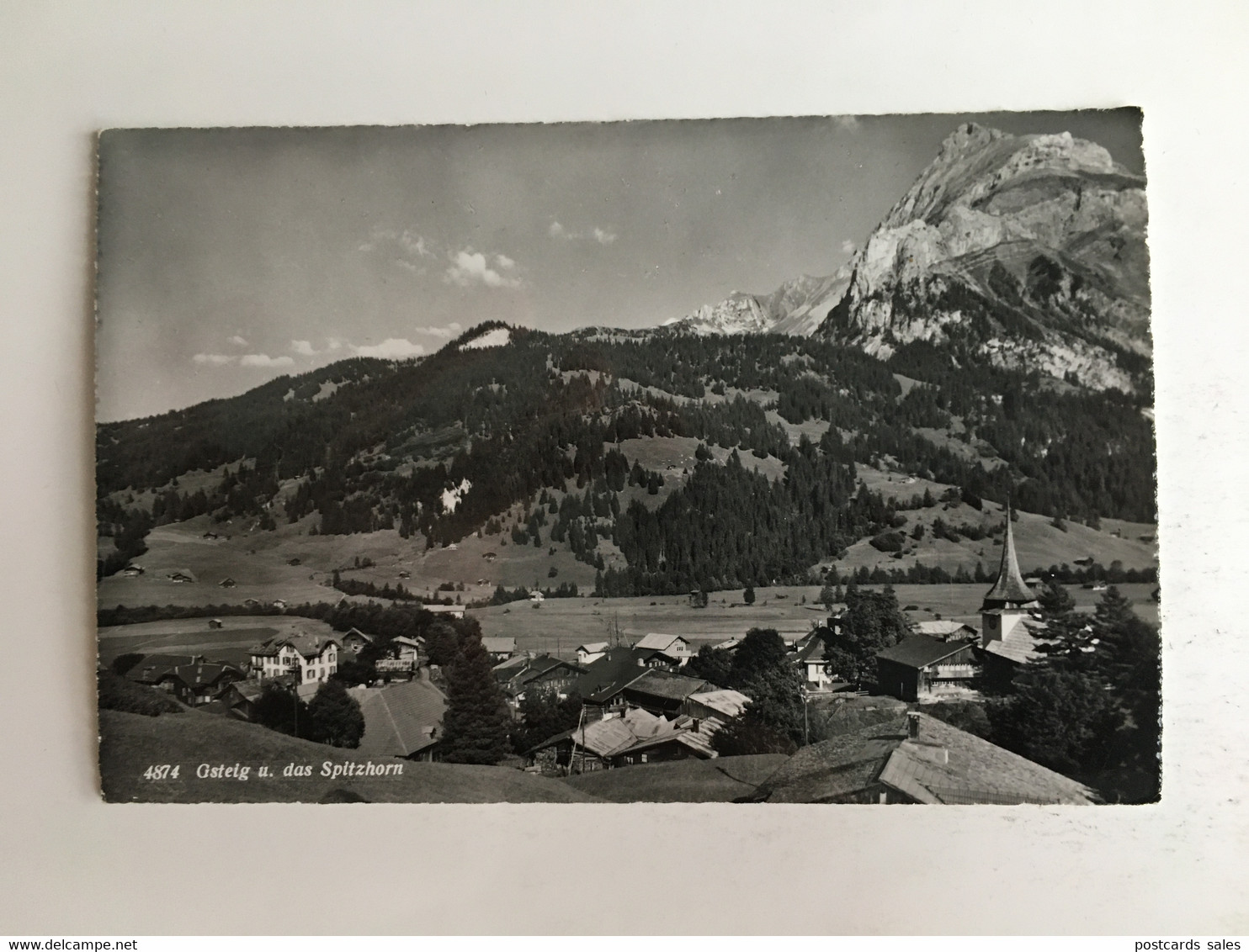 Gsteig Und Das Spitzhorn - Gsteig Bei Gstaad