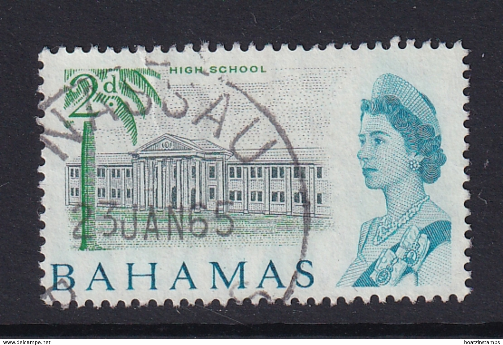 Bahamas: 1965   QE II - Pictorial    SG250   2d   Used - 1963-1973 Ministerial Government