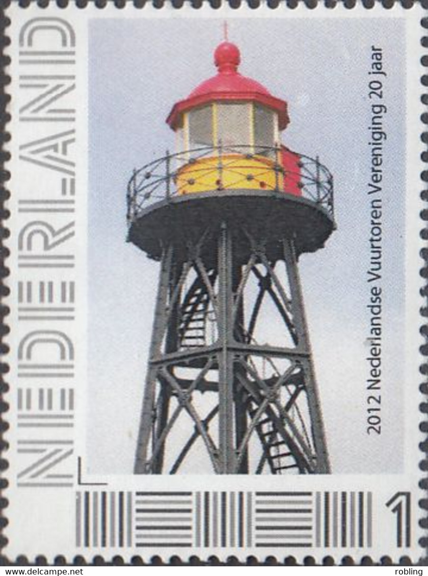 Netherlands 2011 Lighthouse StrIjensas PostNL1 - Faros