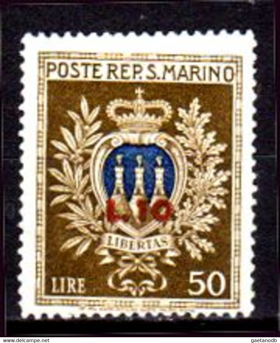 San-Marino-F0216 - Emissione 1946 (++) MNH - Qualità A Vostro Giudizio. - Sonstige & Ohne Zuordnung