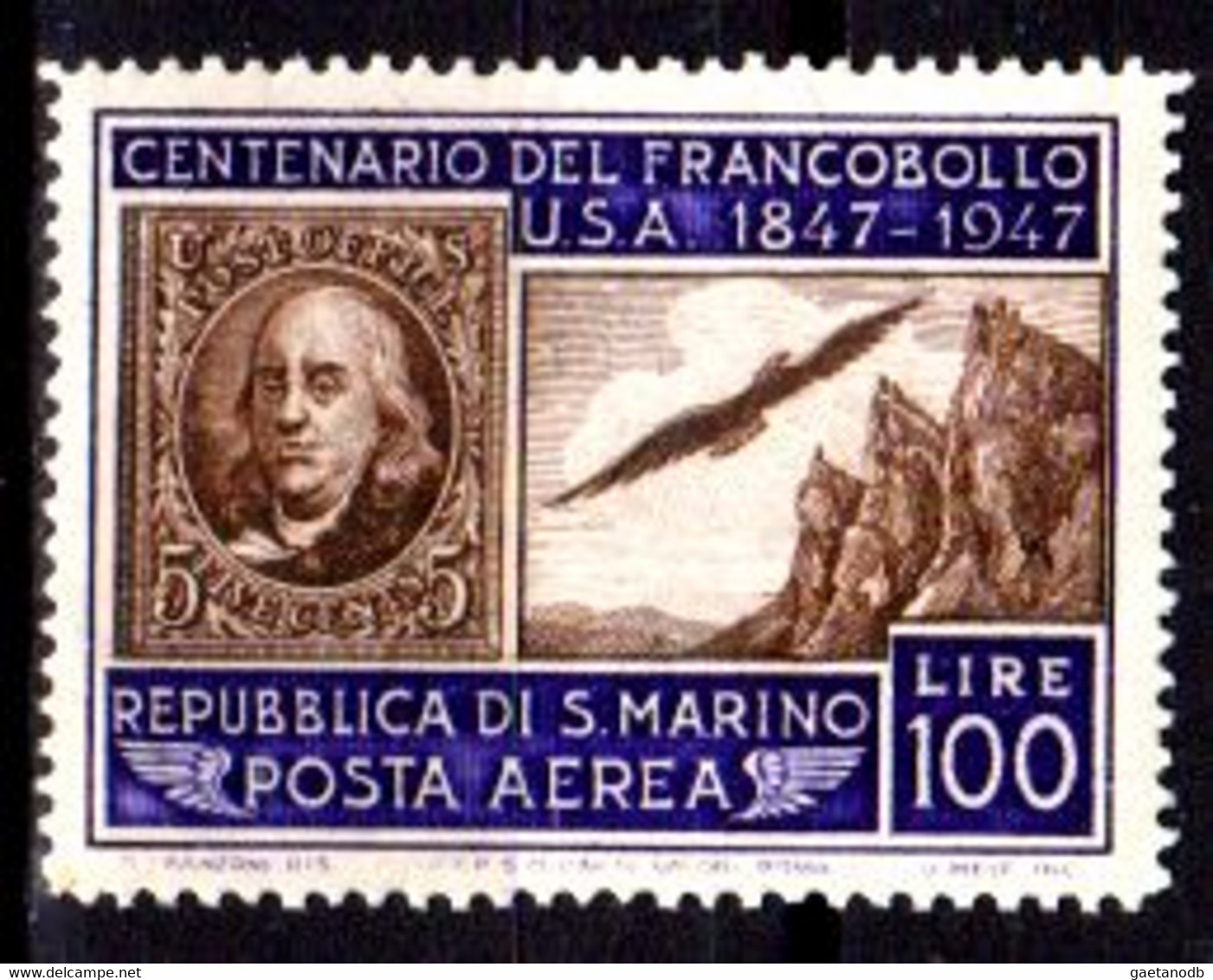 San-Marino-F0217 - Emissione Di P.A. 1947 (++) MNH - Qualità A Vostro Giudizio. - Otros & Sin Clasificación