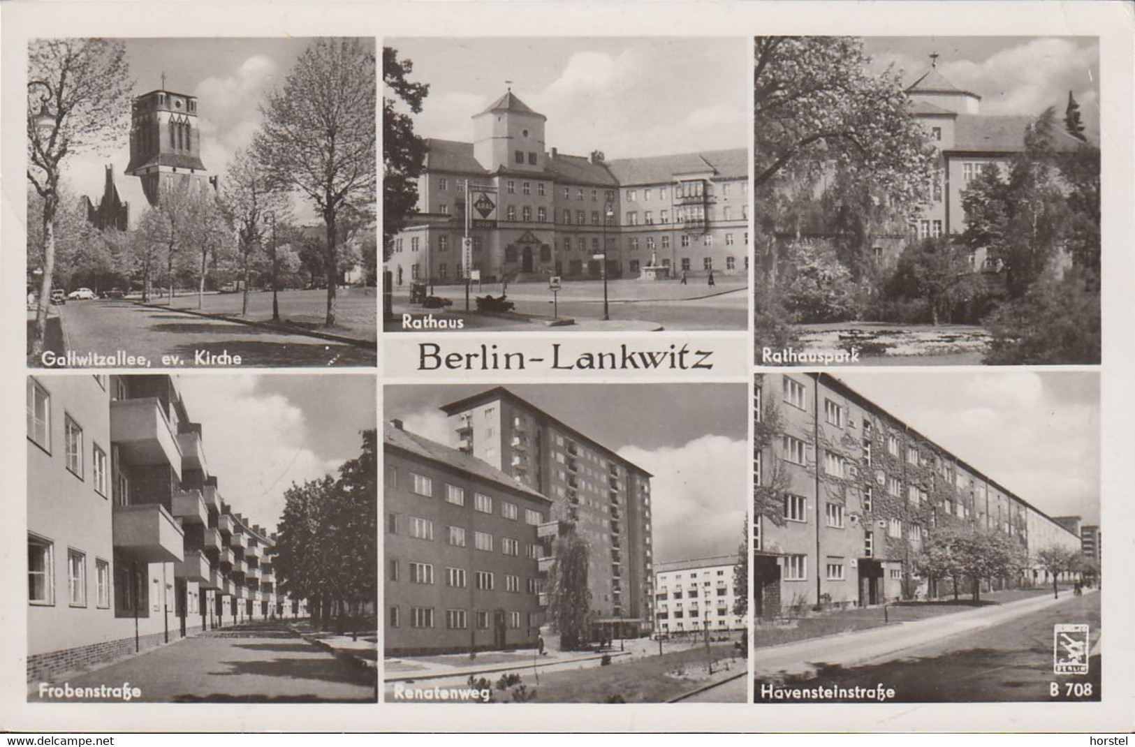 D-12249 Berlin - Lankwitz - Alte Ansichten - Frobenstraße - Renatenweg - Havensteinstraße - Stamp - Lankwitz