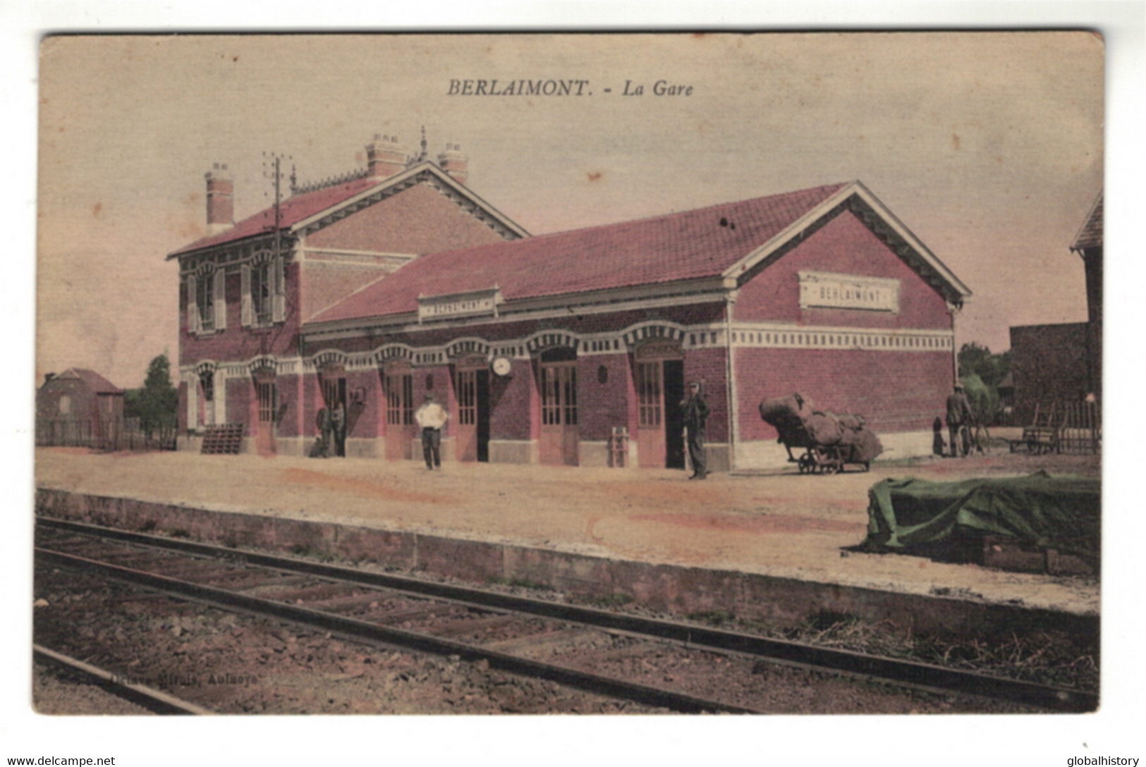 DG2630 - DEP.59 - BERLAIMONT - LA GARE - FRENCH RAILWAY STATION - Berlaimont