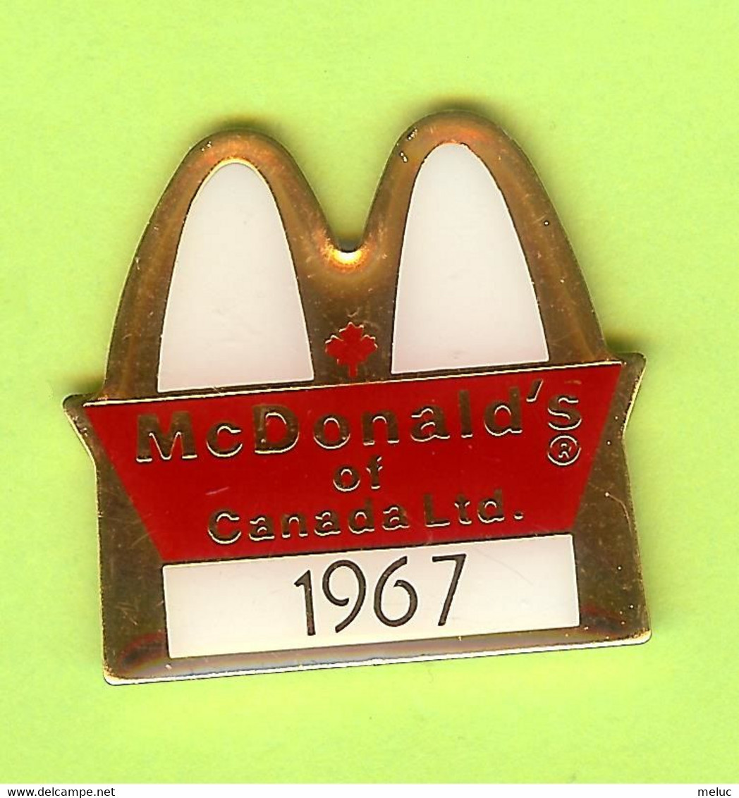Pin's Mac Do McDonald's Of Canada Ltd. 1967 - 1L10 - McDonald's