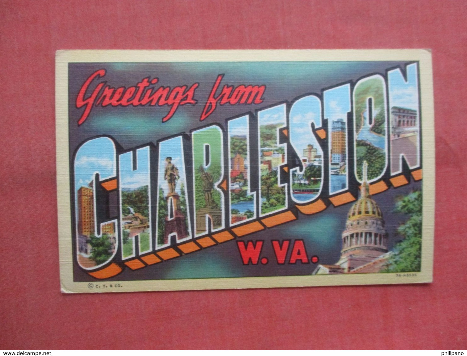 Greetings  Charleston West Virginia > Charleston     Ref 5561 - Charleston