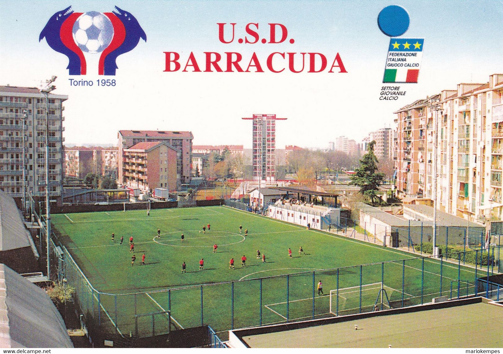 TORINO_U.S.D. BARRACUDA_STADIO COMUNALE_Stadium_Stade_Estadio_Stadion  -  Partita In Corso !!!!!! - Stadien & Sportanlagen