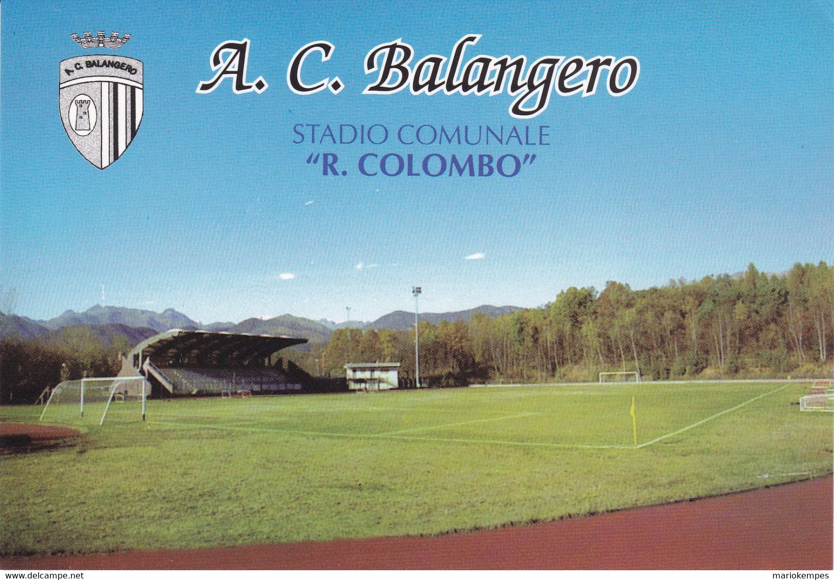BALANGERO ( TO )_A.C. Balangero_STADIO COMUNALE  "R. COLOMBO"_Stadium_Stade_Estadio_Stadion - Estadios E Instalaciones Deportivas