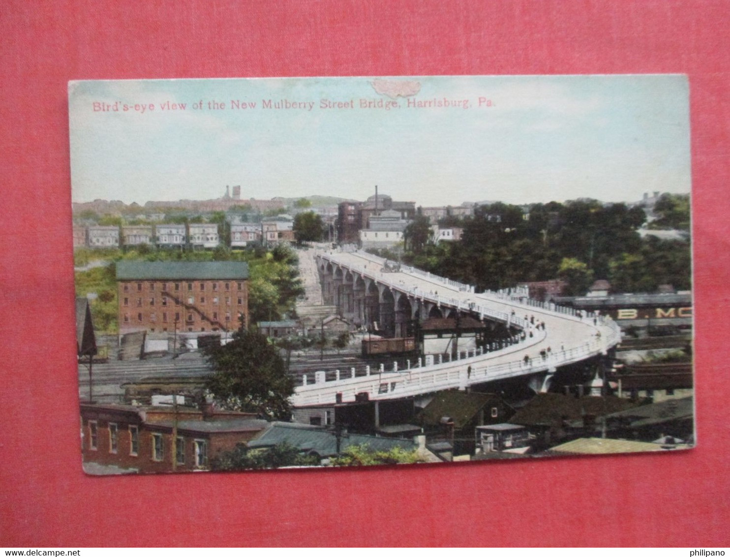 New Mulberry Street Bridge.    Harrisburg   Pennsylvania         Ref 5562 - Harrisburg