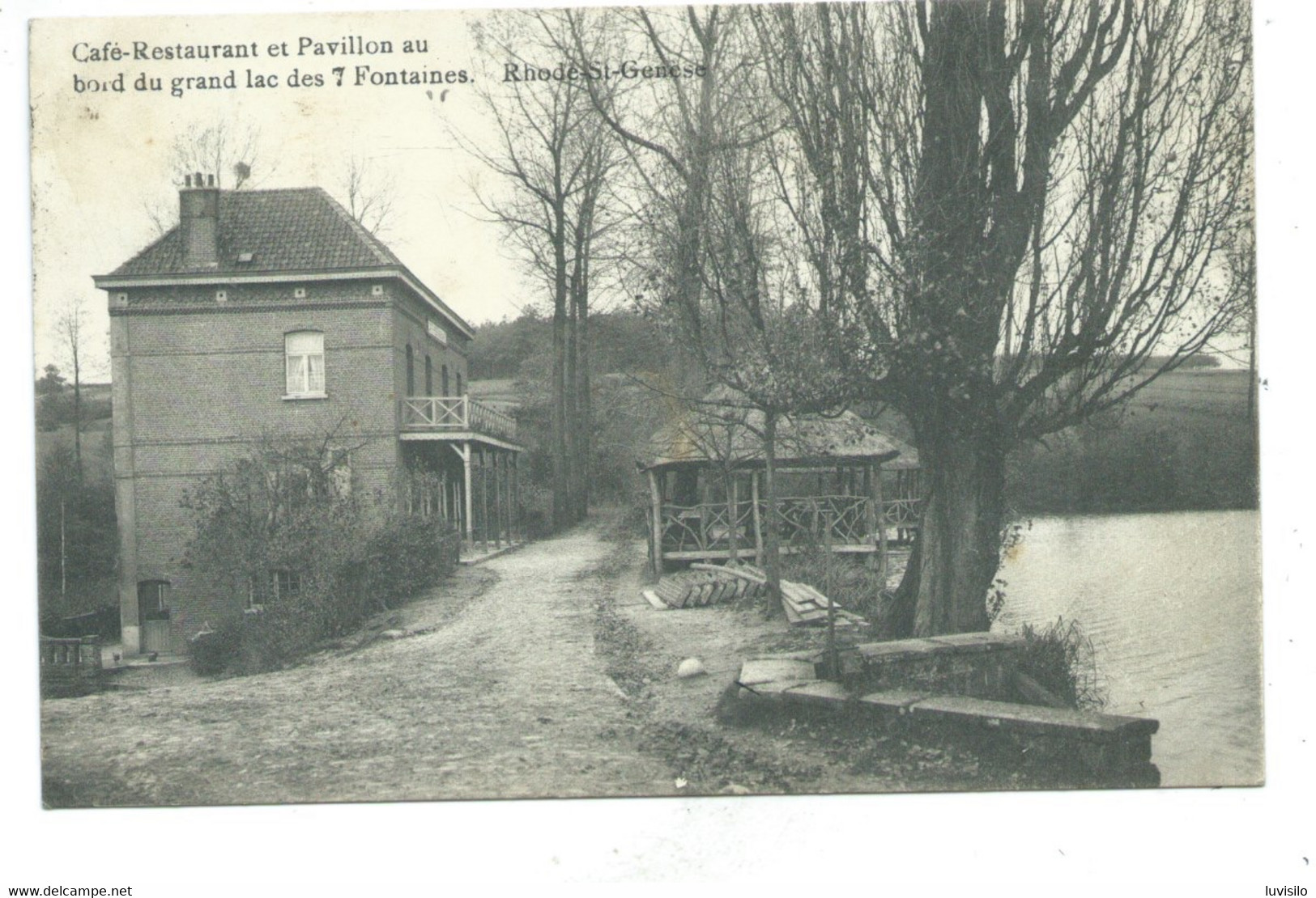 Rhode Saint Genèse Café-Restaurant Et Pavillon Au Bord Du Grand Lac Des 7 Fontaines - Rhode-St-Genèse - St-Genesius-Rode