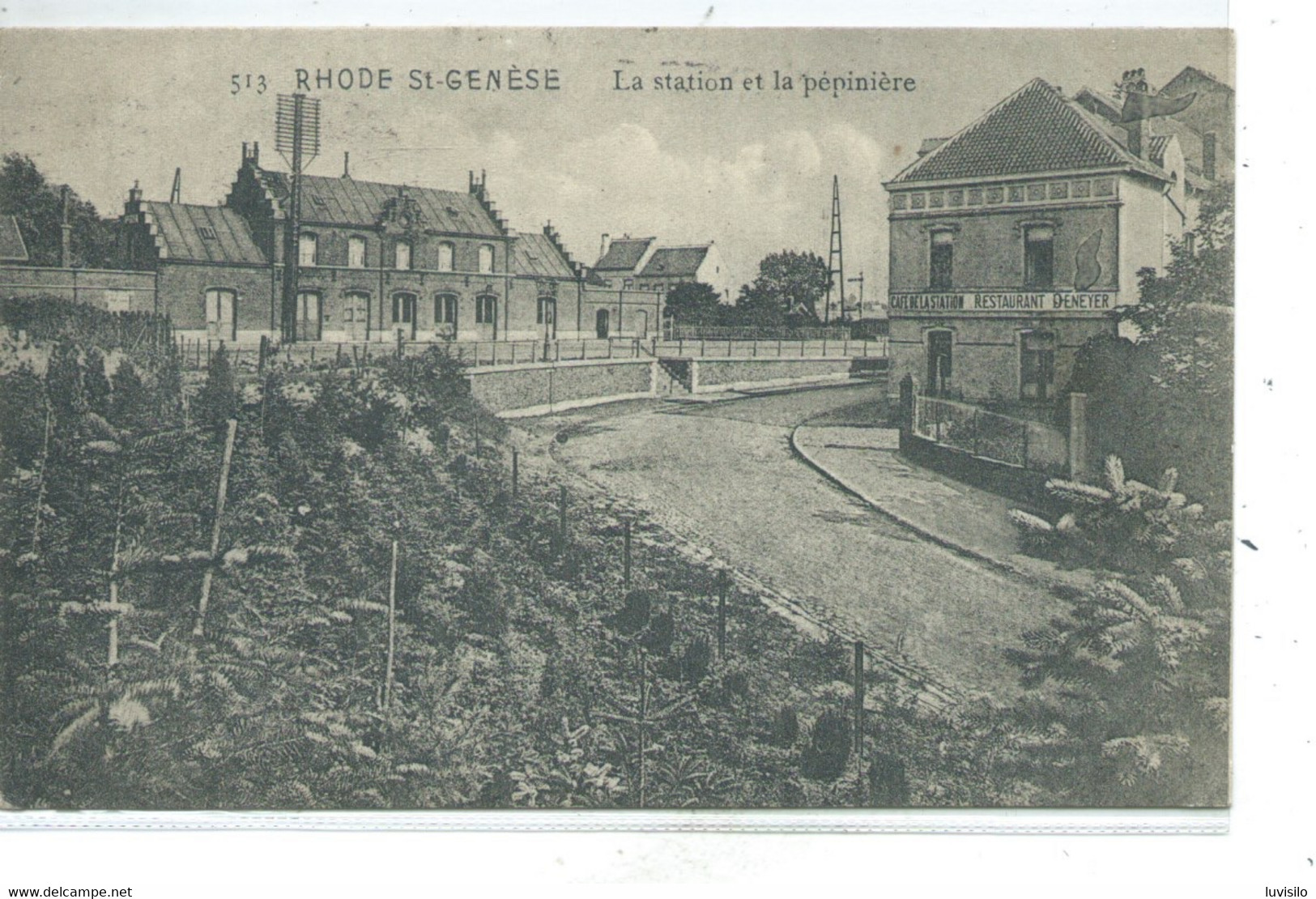 Rhode Saint Genèse Station Et La Pépinière - Rhode-St-Genèse - St-Genesius-Rode