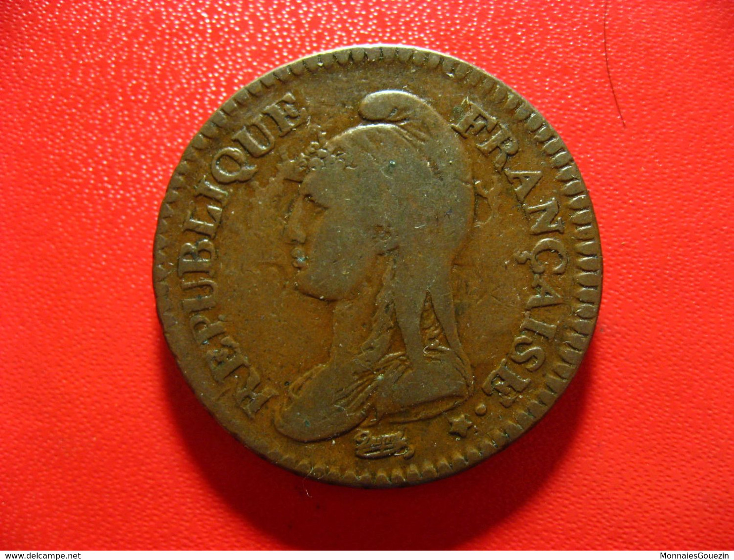 France - Décime An 7/5 A/B Paris/Rouen Dupré - Magnifique Coin Choqué 5088 - 1795-1799 Directorio