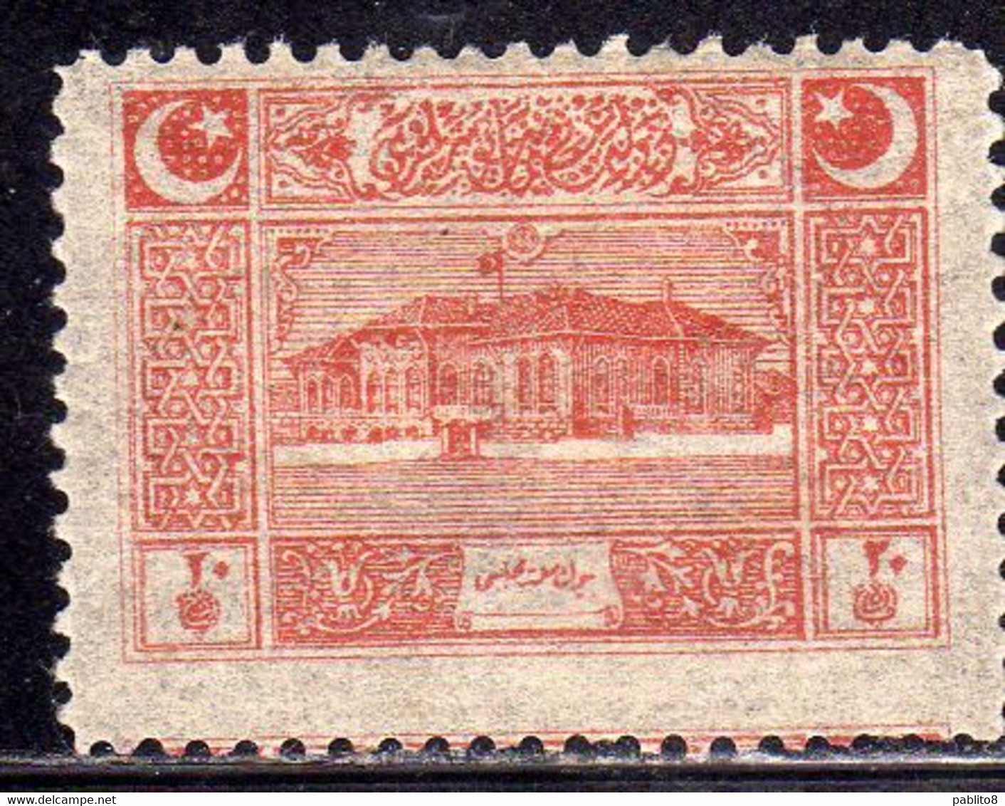 TURCHIA IN ASIA TURKÍA TURKEY ANATOLIA 1922 FIRST PARLIAMENT HOUSE ANKARA 20pa MH - 1920-21 Anatolia