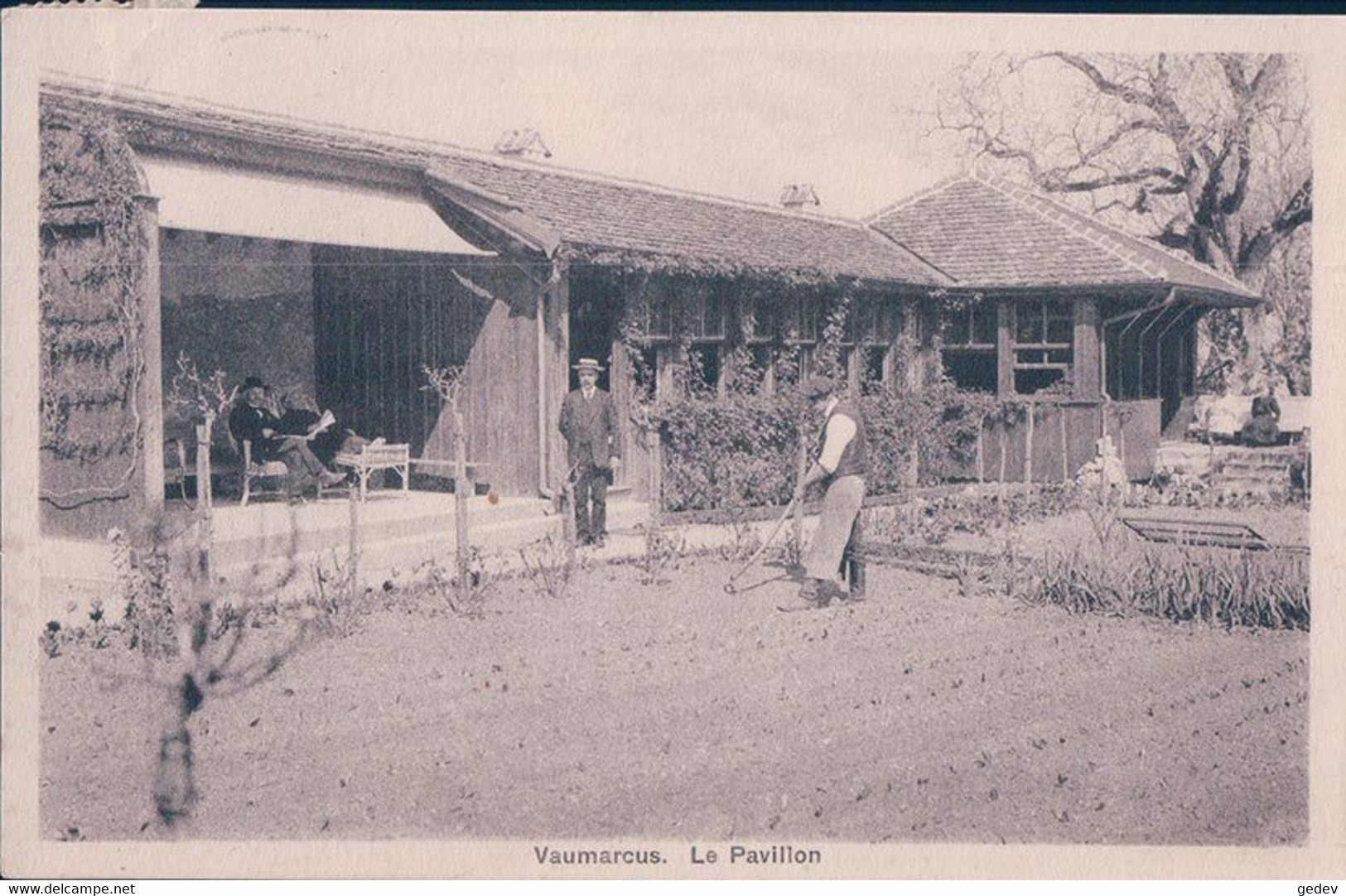 Vaumarcus NE, Le Pavillon (25.7.1917) - Vaumarcus