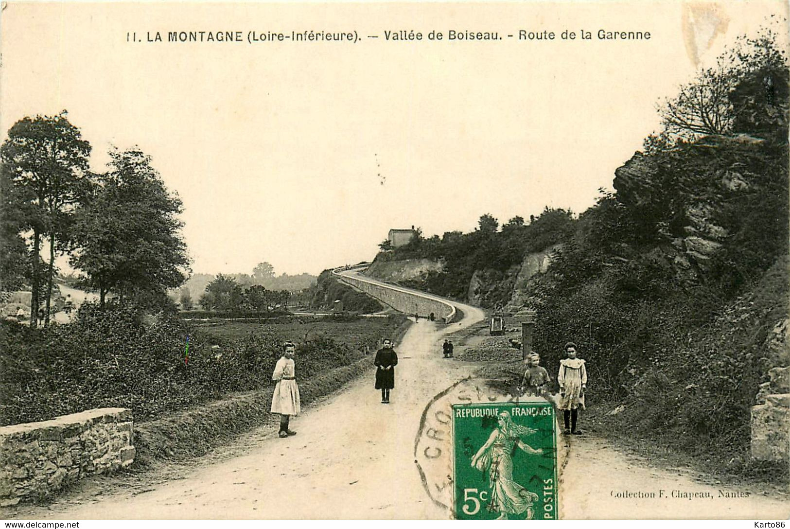 La Montagne * Vallée De Boiseau Et Route De La Garenne * Villageois - La Montagne