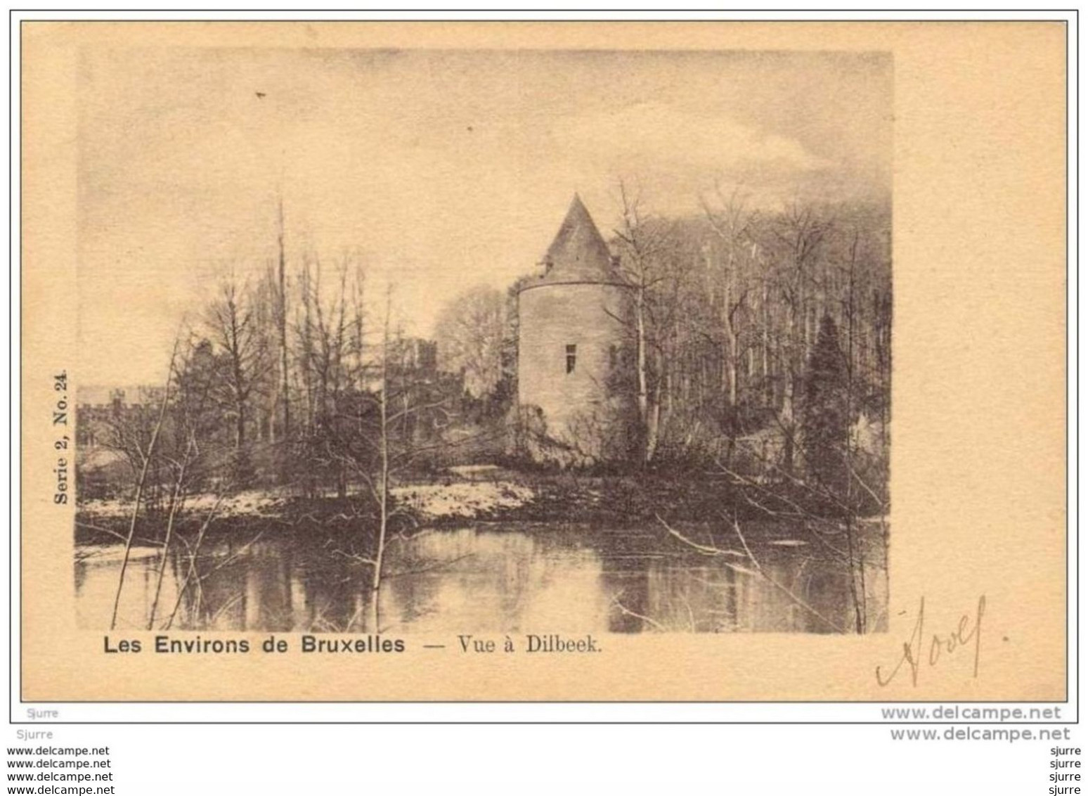 Dilbeek - Kasteel - Château - VUE A DILBEEK - Dilbeek