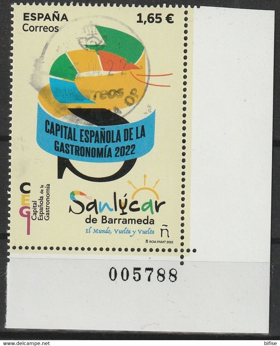 ESPAÑA 2022 - Capital Española De La Gastronomía - Sanlucar De Barrameda - Usati