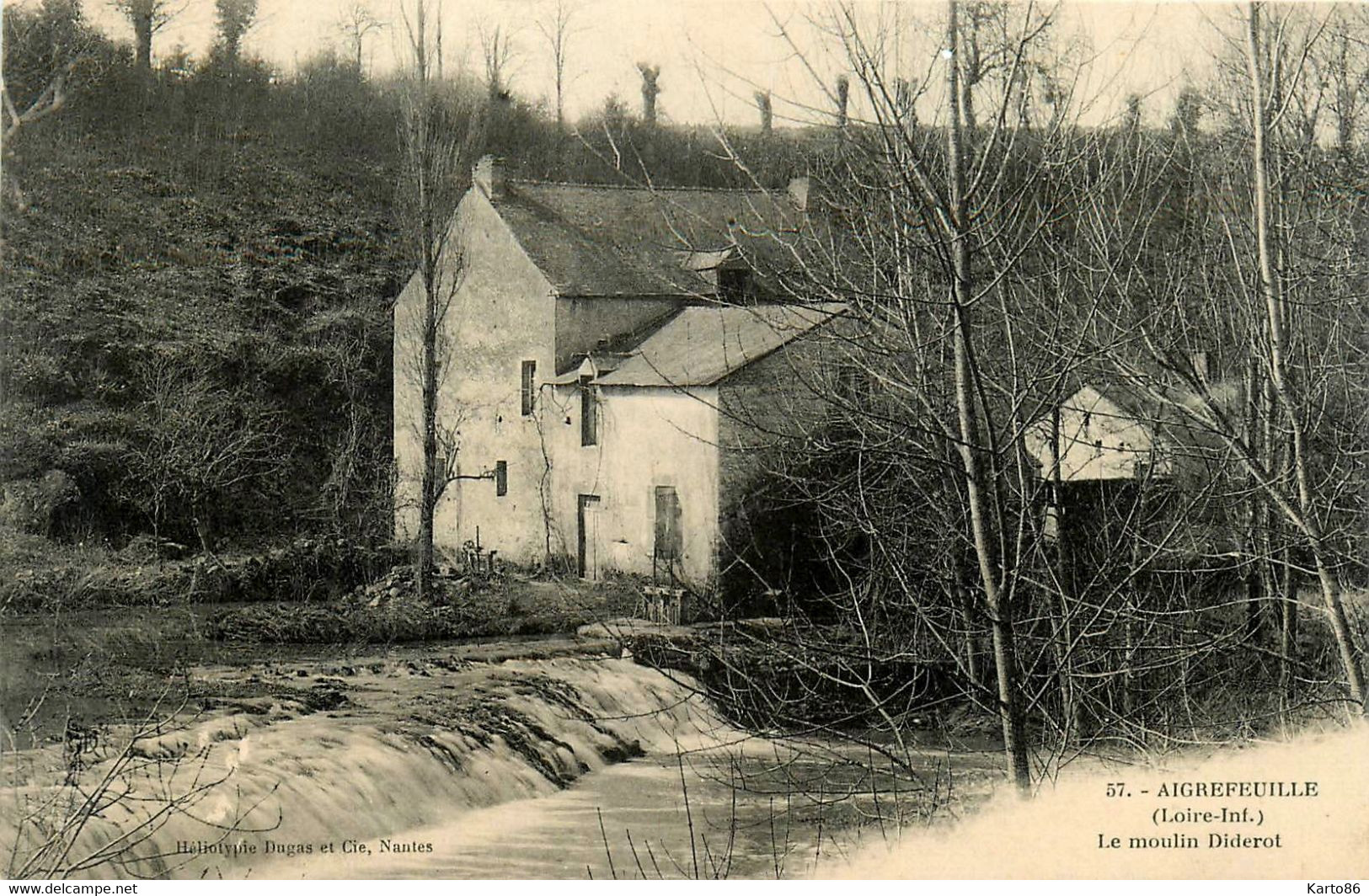 Aigrefeuille Sur Maine * Le Moulin Diderot * Minoterie - Aigrefeuille-sur-Maine