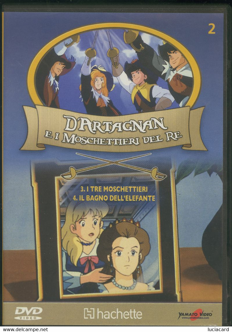 DVD D'ARTAGNAN E I MOSCHETTIERI DEL RE - Animation