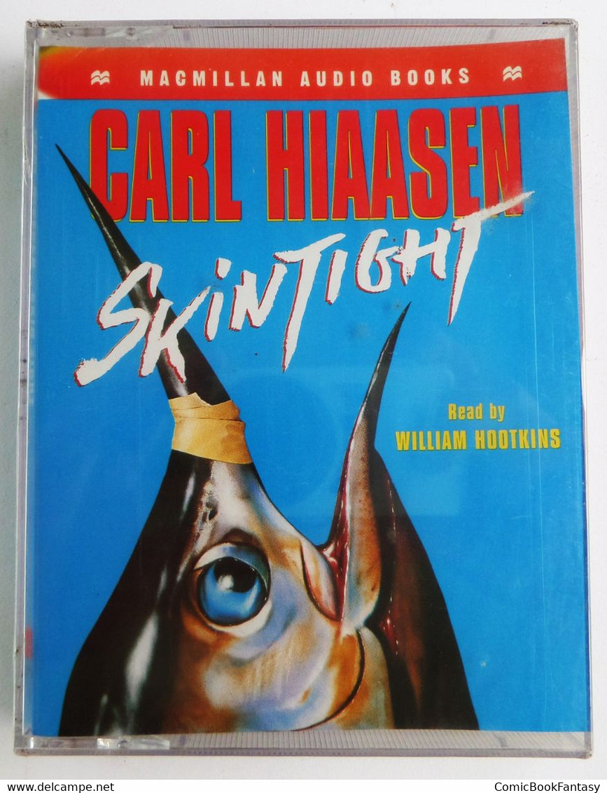 Skin Tight By Carl Hiaasen (Abridged Audio Cassette). New. Factory Sealed. Rare - Cassettes
