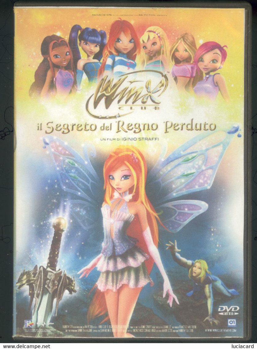 DVD WINX IL SEGRETO DEL REGNO PERDUTO -CARTONI ANIMATI - Cartoons