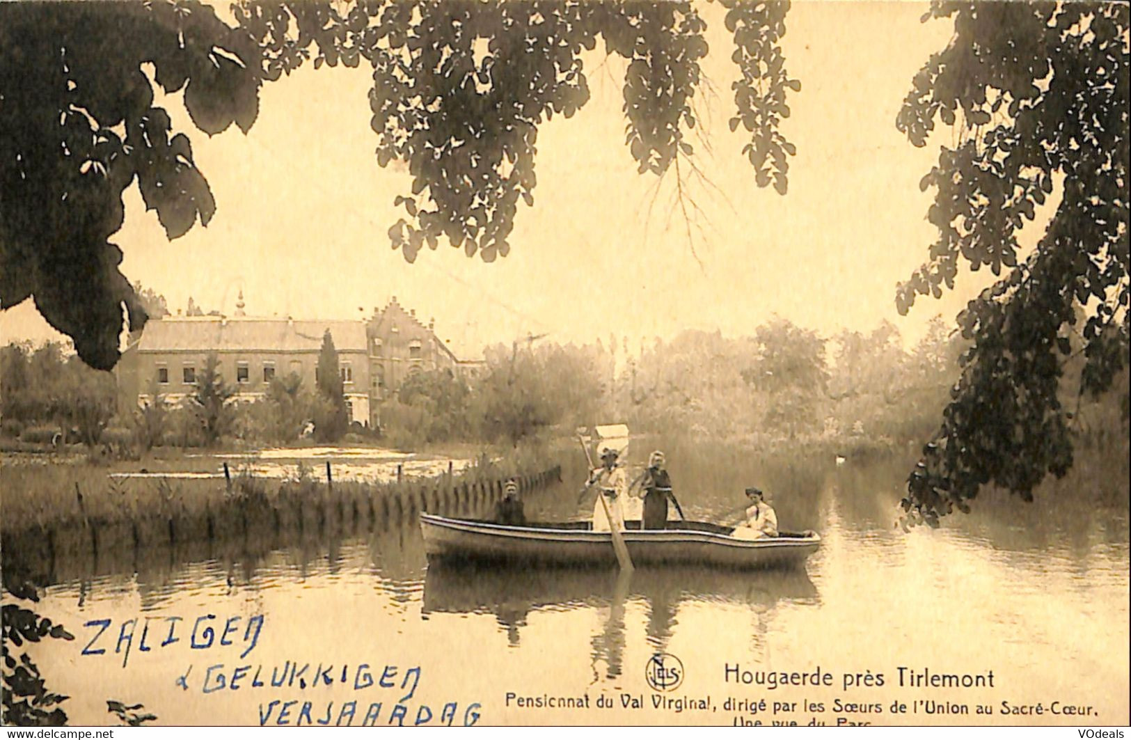 038 520 - CPA - Belgique - Hoegaarden - Hougaerde - Pensionnat Du Val Virginal - Högaarden