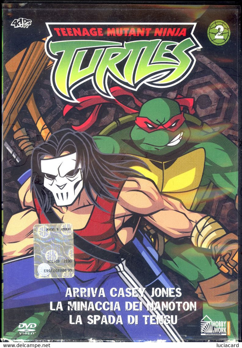 DVD TURTLES TARTARUGHE NINJA -CARTONI ANIMATI - Cartoons