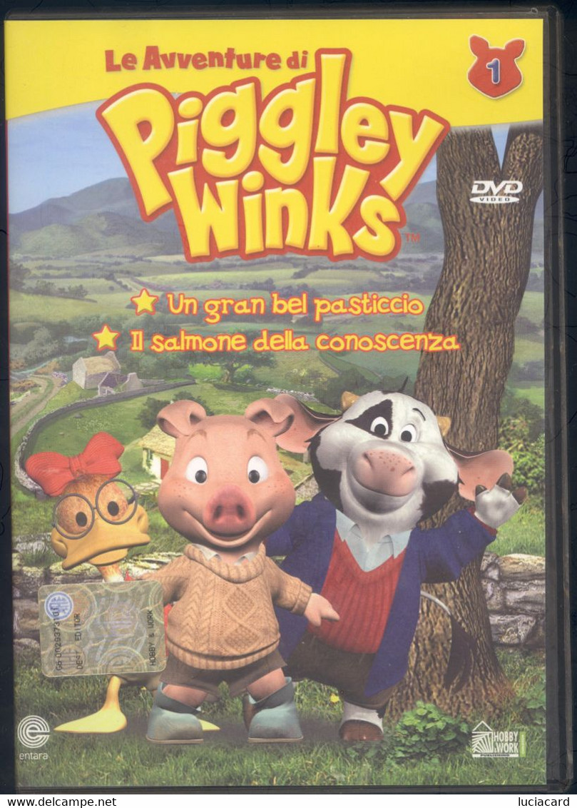 DVD LE AVVENTURE DI PIGGLEY WINKS -CARTONI ANIMATI - Animatie