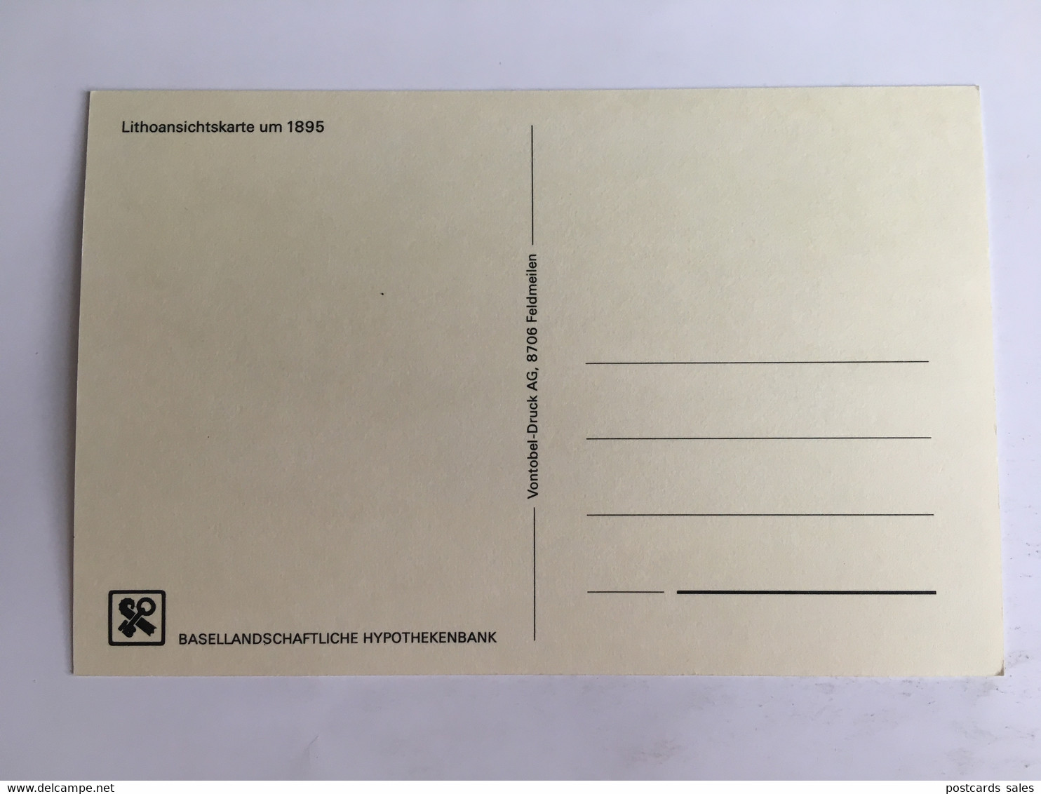 Gruss Aus Fullisdorf - Litho Type - Modern Card - Dorf