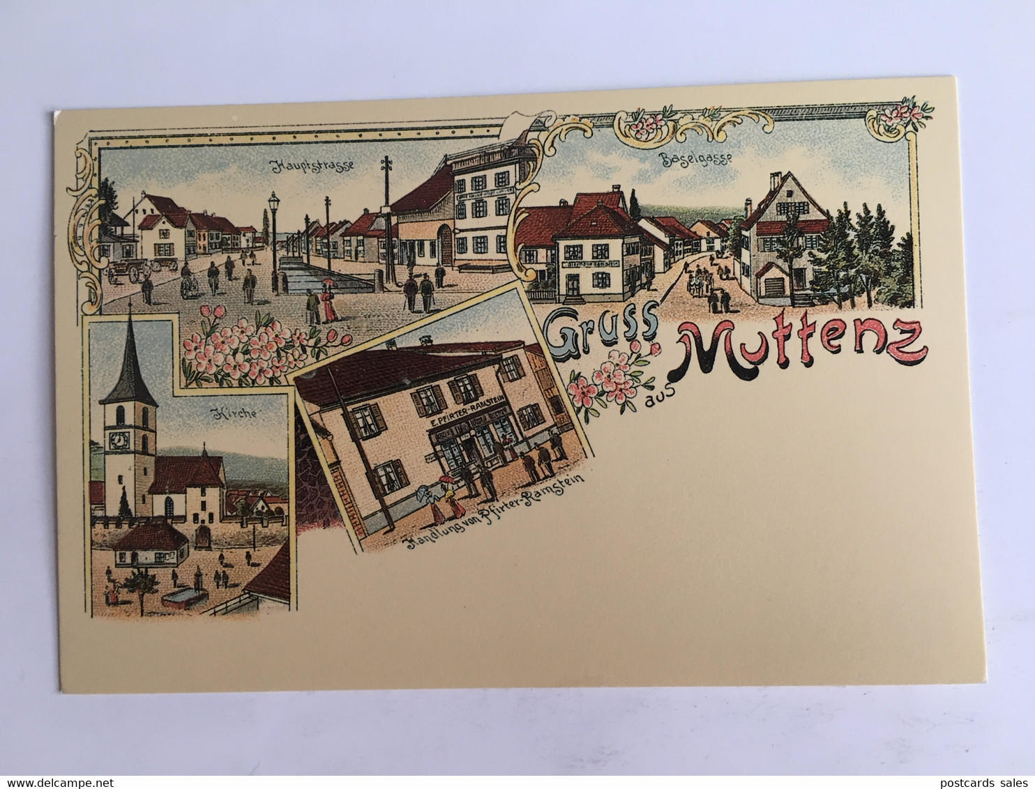 Gruss Aus Muttenz - Litho Type - Modern Card - Muttenz