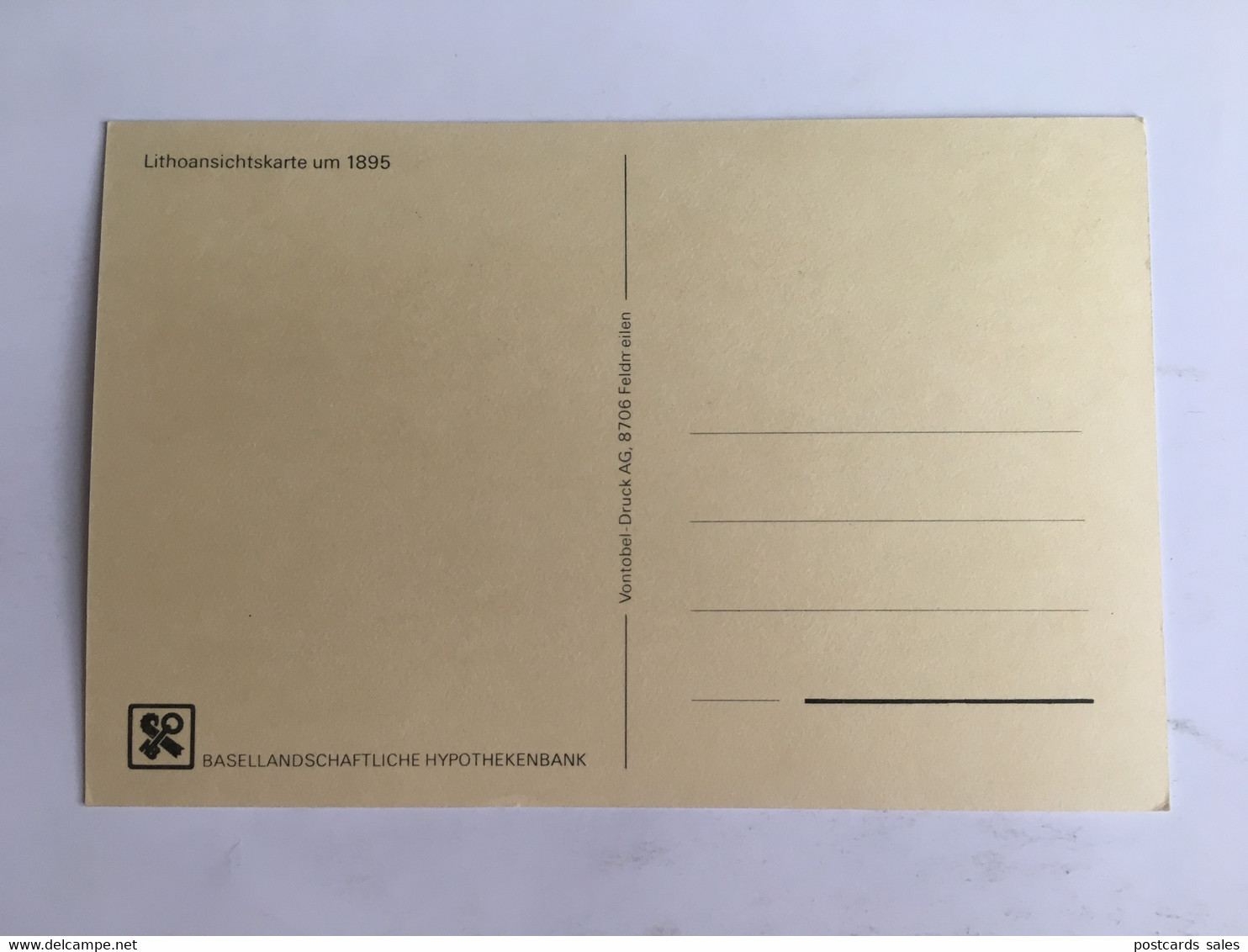 Gruss Aus Muttenz - Litho Type - Modern Card - Muttenz