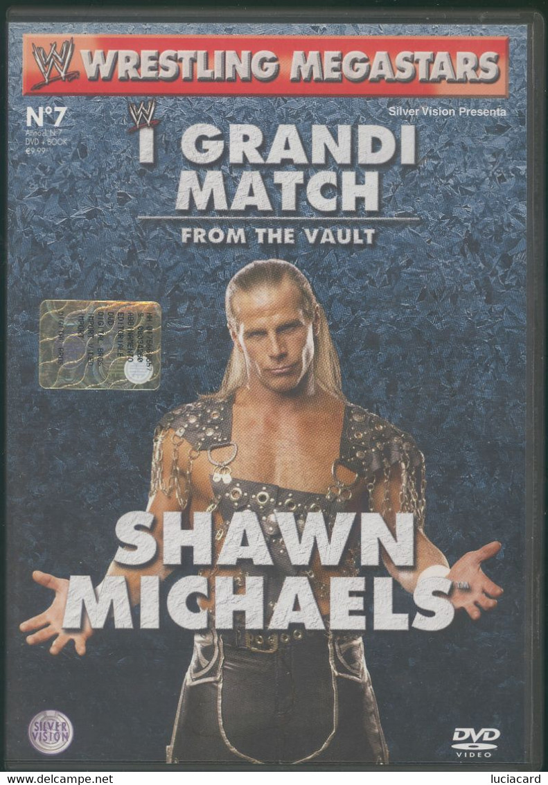 DVD WRESTLING MEGASTARS I GRANDI MATCH SHAWN MICHAELS - Sports