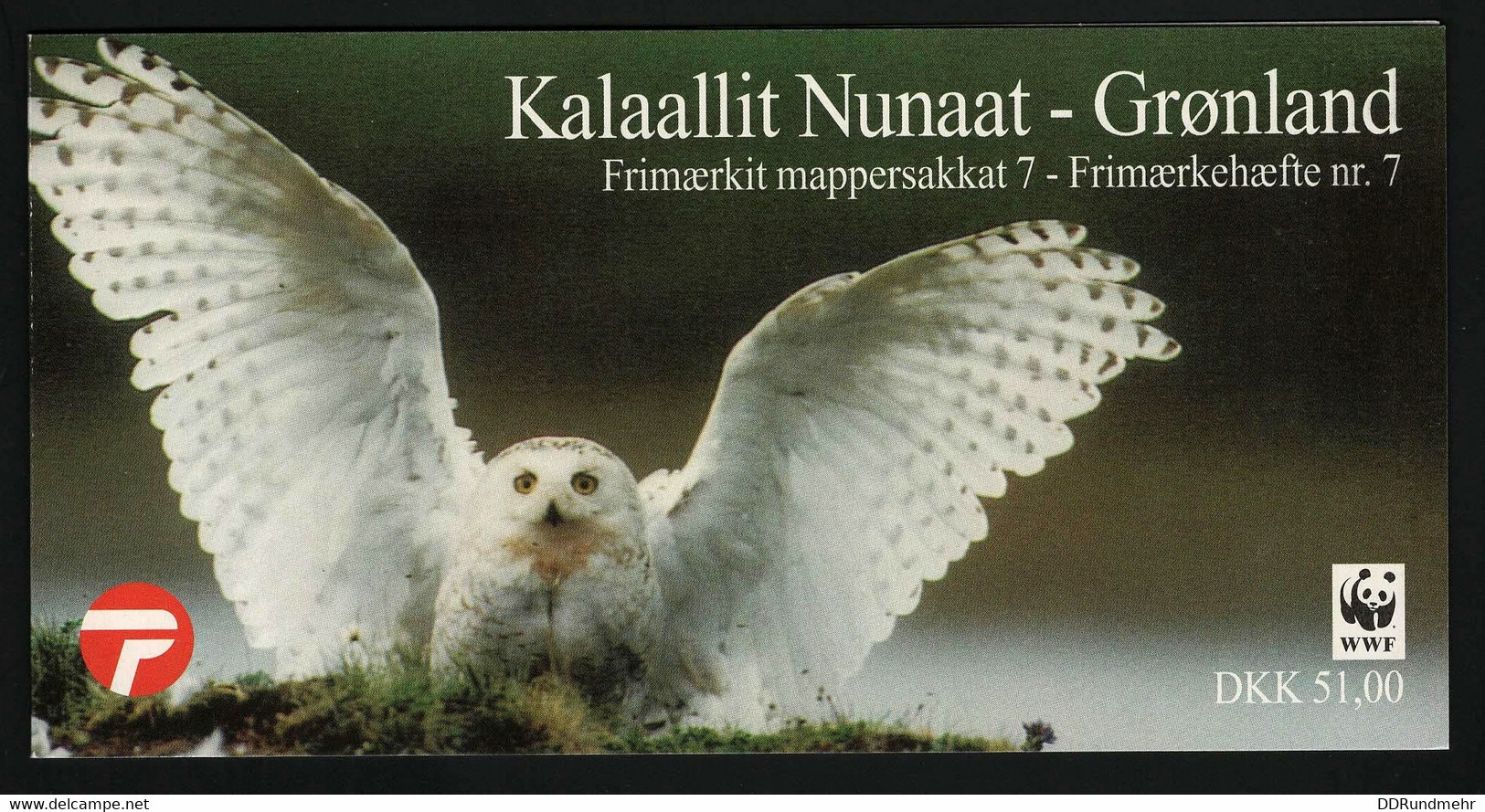 1999 Owls Michel GL MH9 Yvert Et Tellier GL C310a Stanley Gibbons GL SB11 Xx MNH - Booklets