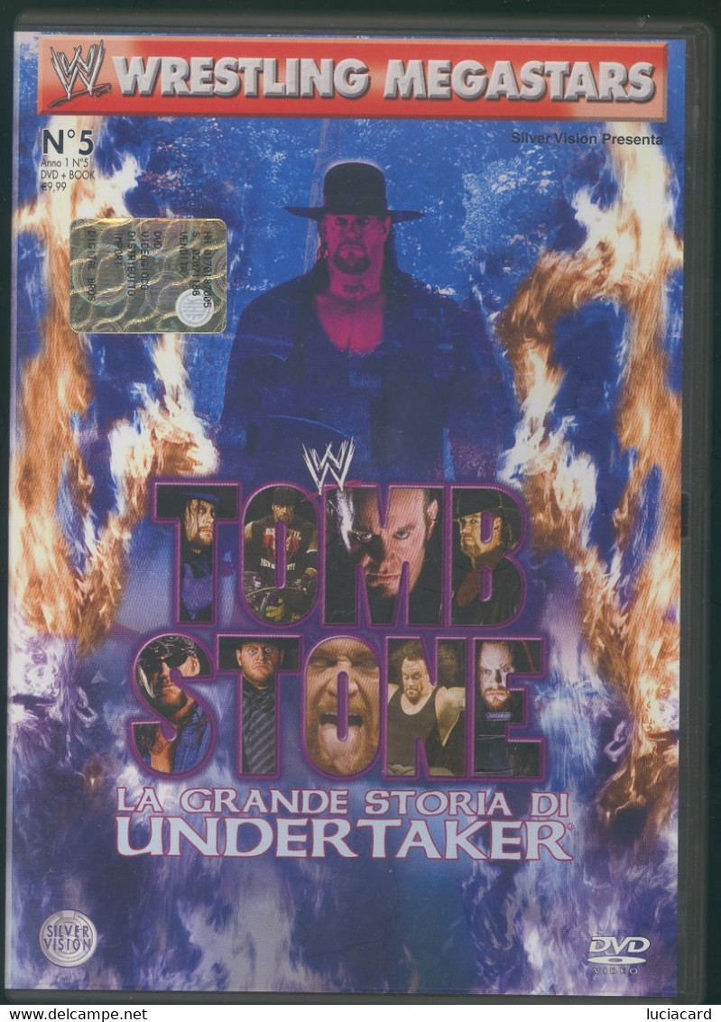 DVD WRESTLING LA GRANDE STORIA DI UNDERTAKER - Deporte