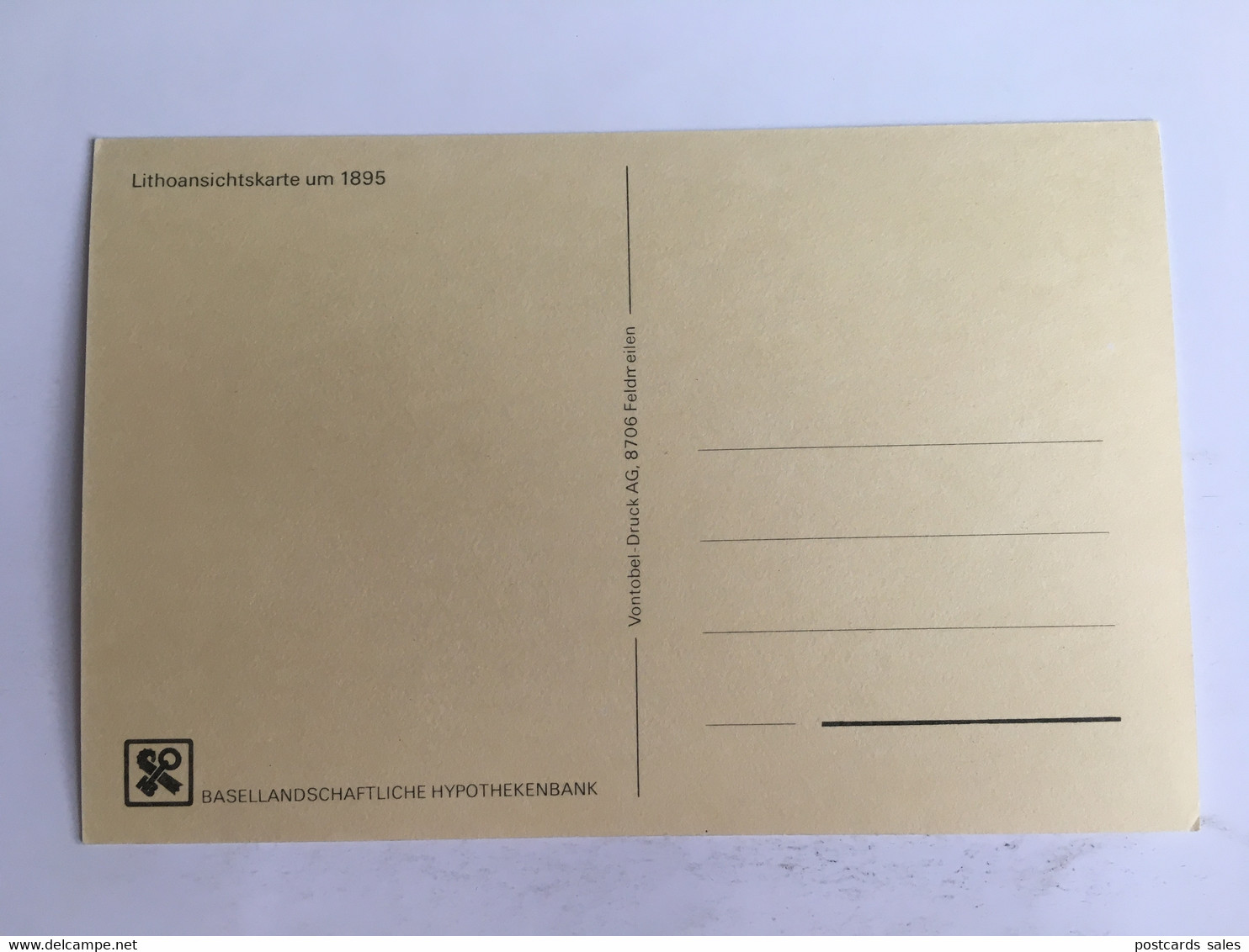 Gruss Aus Liestal - Litho Type - Modern Card - Liestal