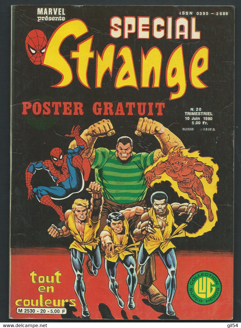 Marvel SPECIAL STRANGE N° 20 - LUG 1980   Parfait Etat- MAR 0206 - Strange