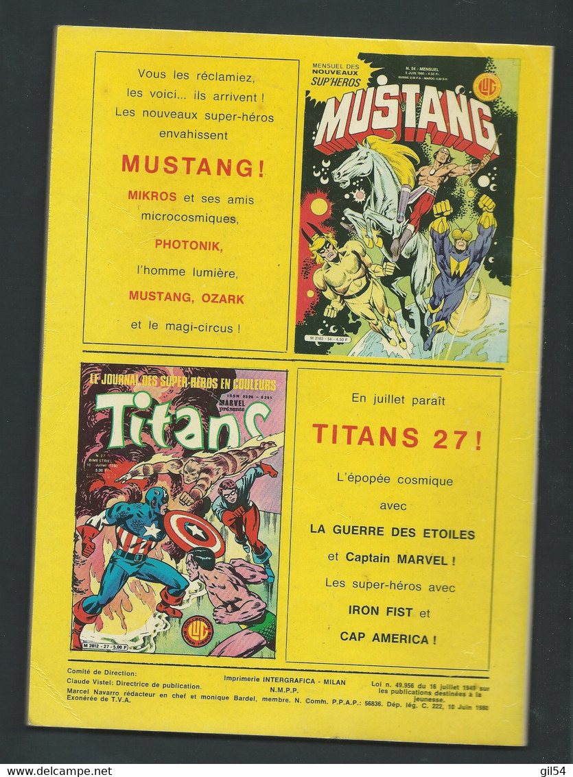 Marvel SPECIAL STRANGE N° 20 - LUG 1980   Parfait Etat- MAR 0206 - Strange