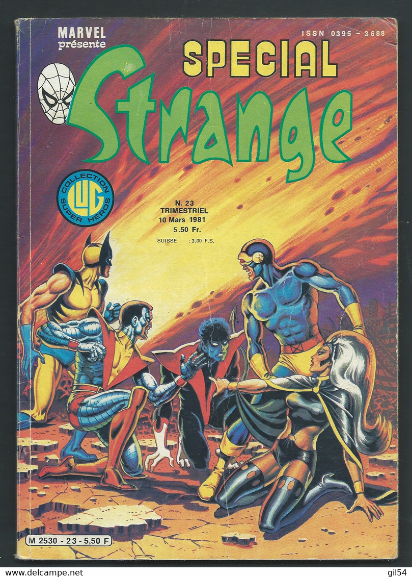 MARVEL   SPECIAL STRANGE °° N° 23 LE 10 MARS 1981  PARFAIT ETAT - MAR 0503 - Strange