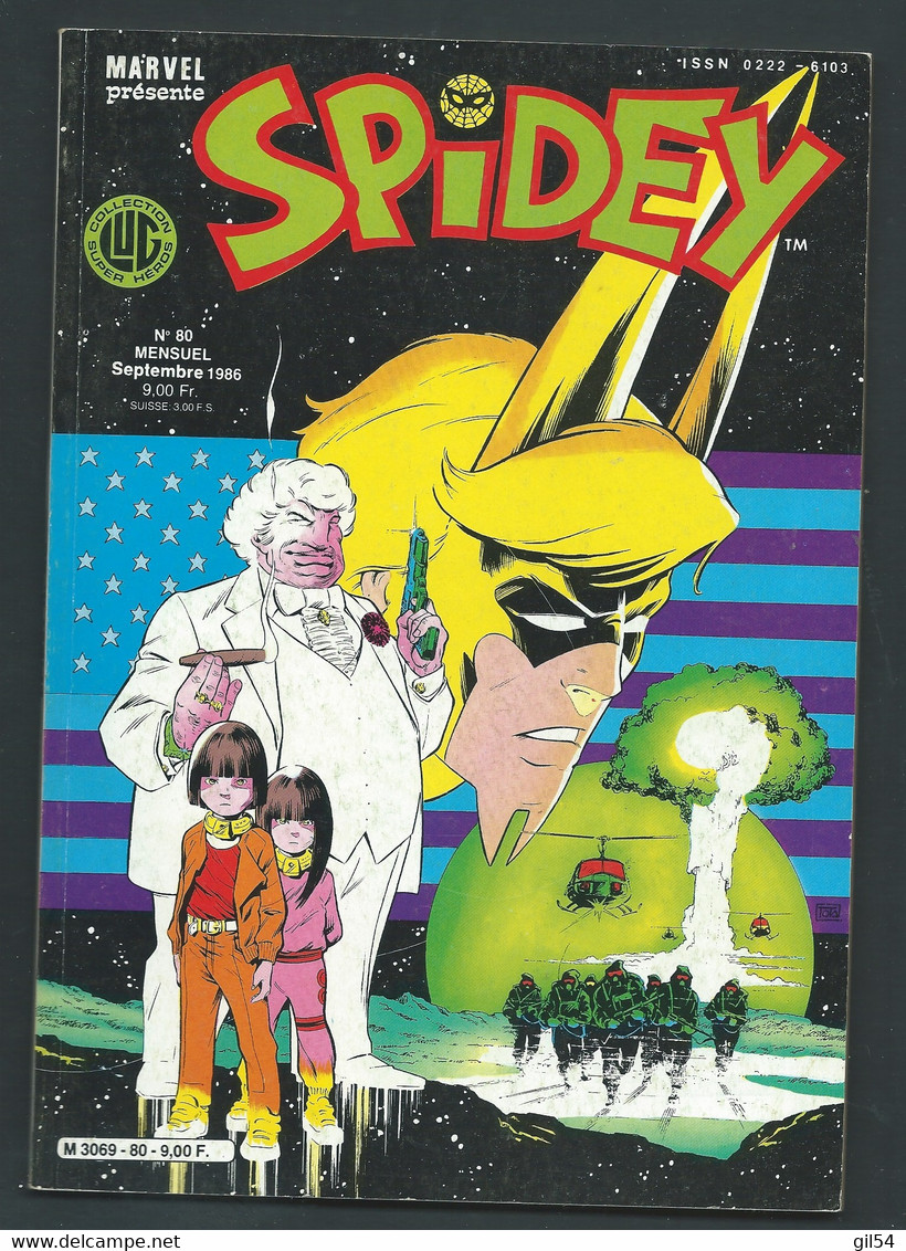 MARVEL    SPIDEY N° 80 6 SEPTEMBRE 1986 - - MAR 0505 - Spidey