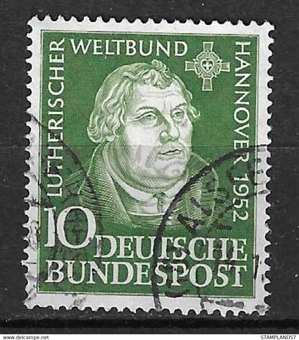 Allemagne 1952 Oblitéré Michel : 149 - Used Stamps