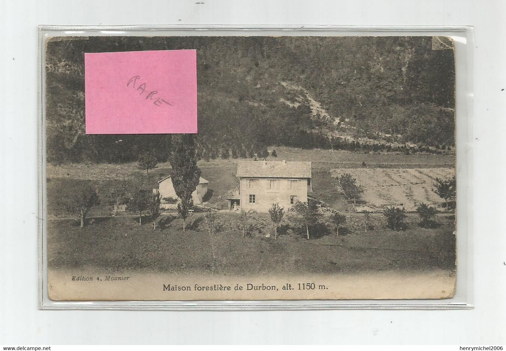 05 Hautes Alpes Maison Forestière De Durbon Alt 1150 M Vers Embrun , Gap Ed Mounier - Sonstige & Ohne Zuordnung