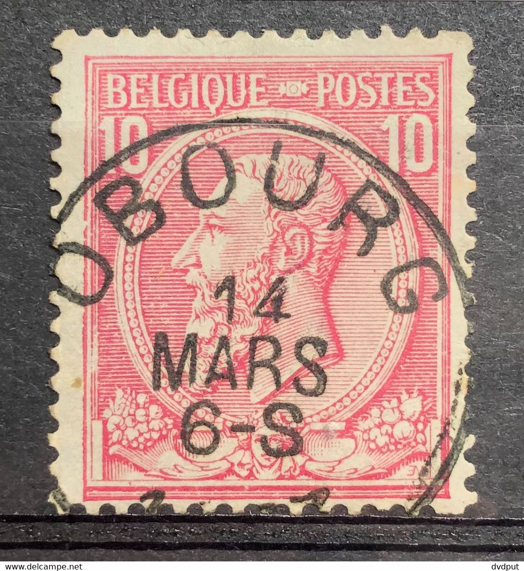 België, 1884, Nr 46, Gestempeld OBOURG - 1884-1891 Leopold II