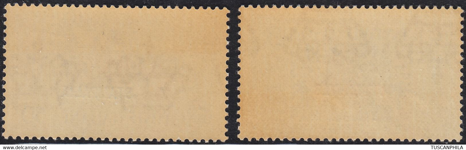 1932 2 Valori Sass. 21-23 MNH** Cv 280 - Egée (Stampalia)