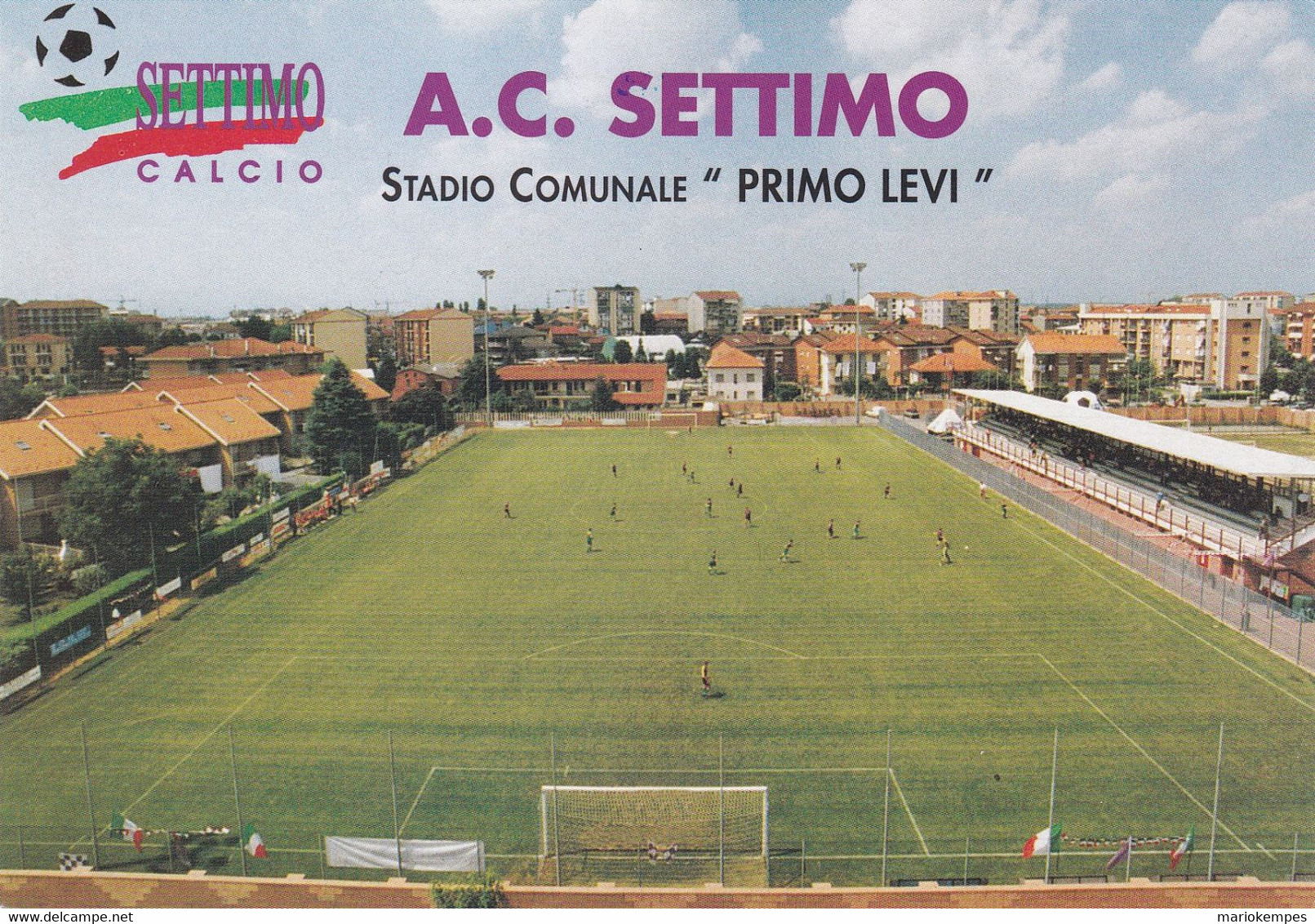 SETTIMO TORINESE  ( To )  -  A.C. SETTIMO_STADIO COMUNALE "PRIMO LEVI" _Stadium_Stade_Estadio_Stadion - Estadios E Instalaciones Deportivas