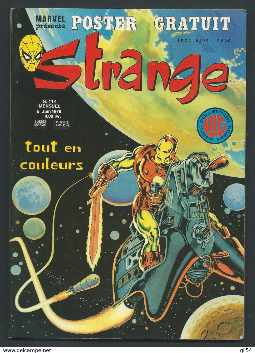 MARVEL  Strange  N°114 De Juin 1979 Collection LUG Super Héros - MAR 0701 - Strange