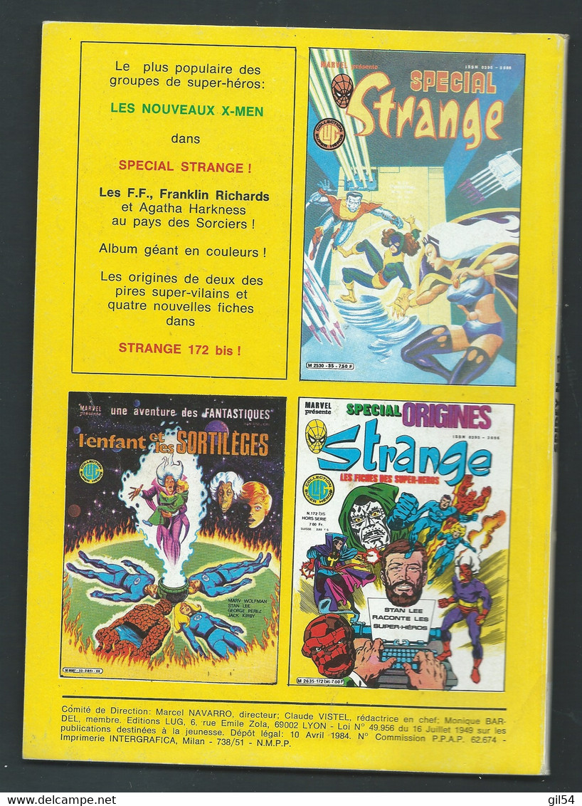 MARVEL Spidey N° 51  - Avril 1984  Collection LUG Super Héros   - MAR 0805 - Spidey