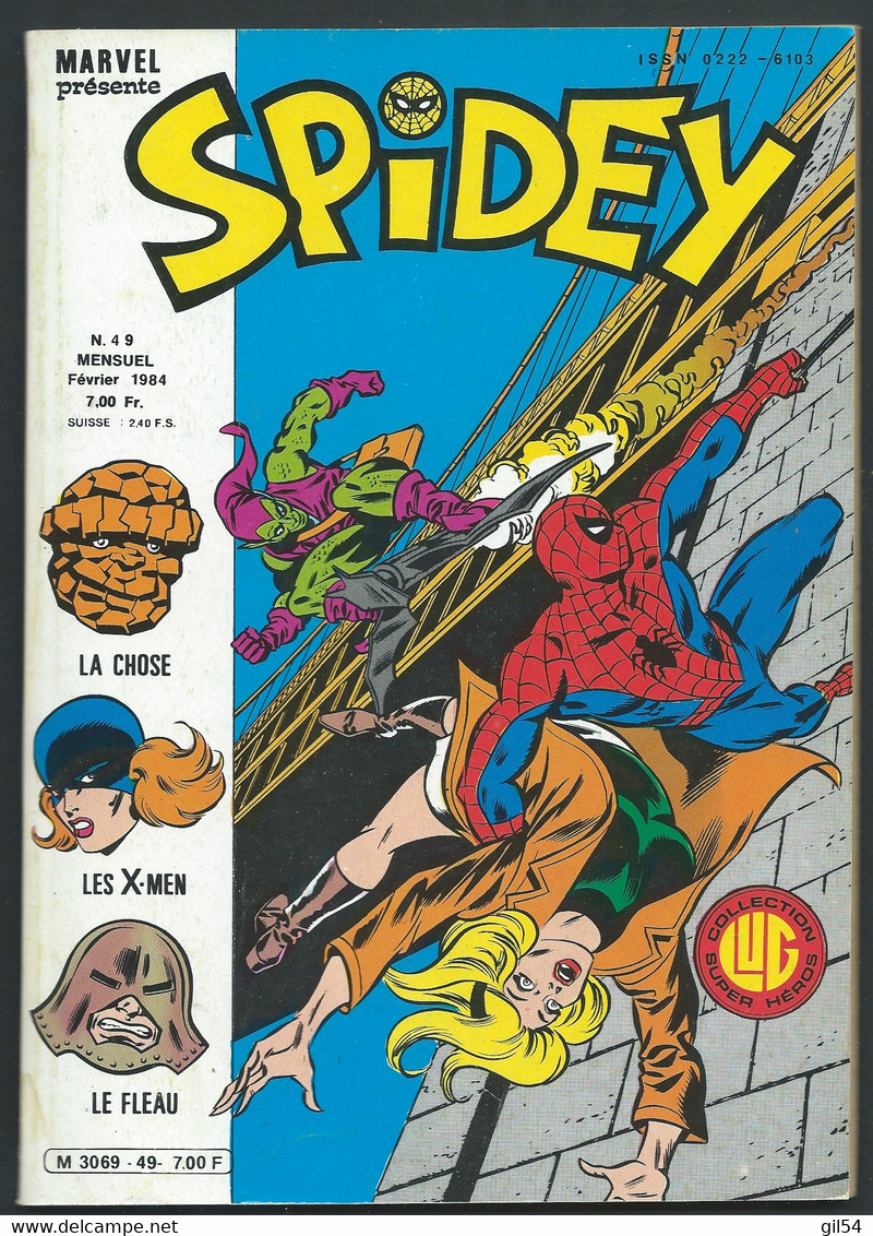 MARVEL Spidey N° 49  - Fevrier 1984  Collection LUG Super Héros   - MAR 0902 - Spidey
