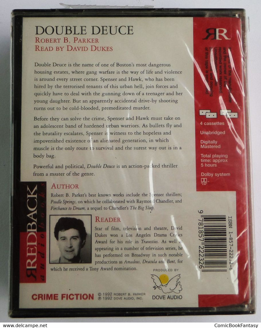 Double Deuce By Robert B. Parker (Audio Cassette, 1992) Factory Sealed. New - Cassette